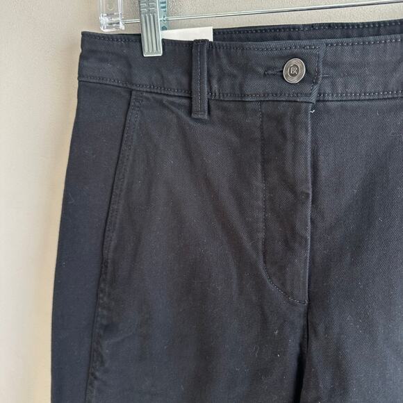 Banana Republic The Weekender Straight Leg Pant Black 6 713476 - Picture 5 of 14